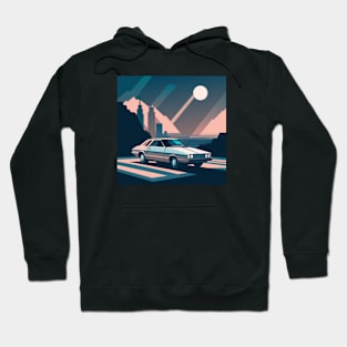 Vintage retro car Hoodie